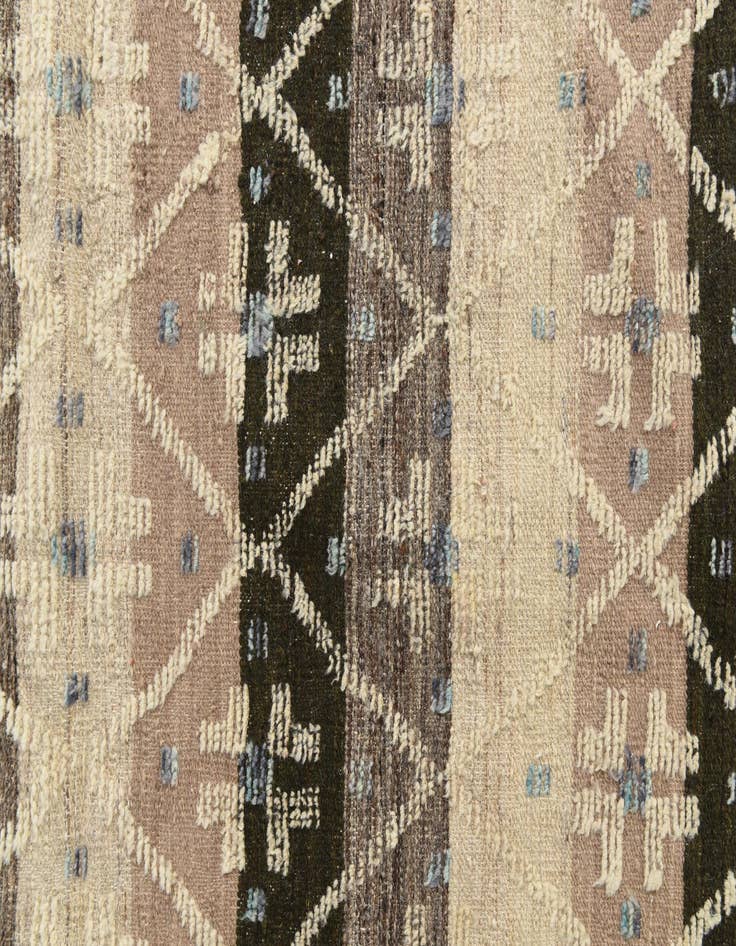 Detail image of  8' 10 x 12' 4  Hand Knotted Moroccan Wool Rug