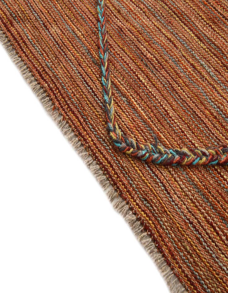 Detail image of  5' 4 x 8' 9  Hand Knotted Moroccan Wool Rug