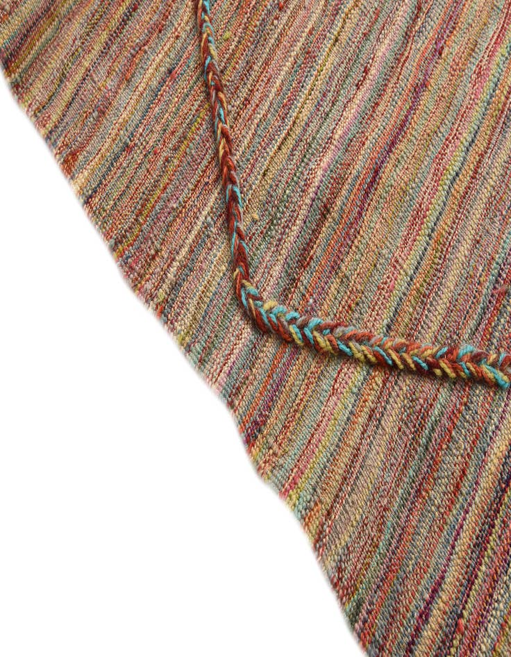 Detail image of  5' 9 x 7' 6  Hand Knotted Moroccan Wool Rug