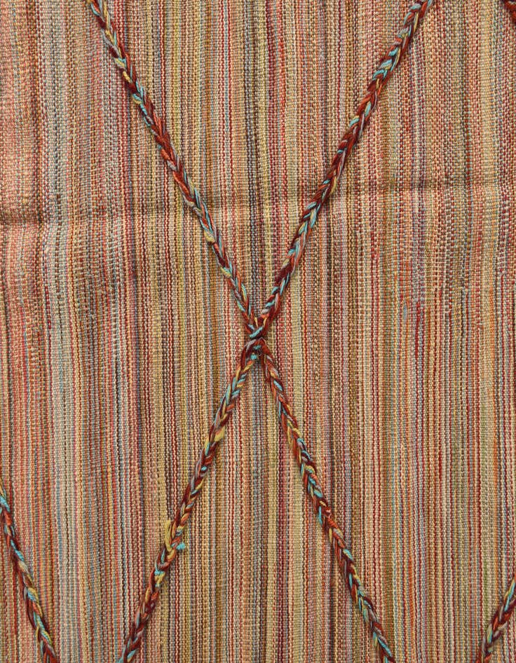 Detail image of  5' 5 x 7' 8  Hand Knotted Moroccan Wool Rug