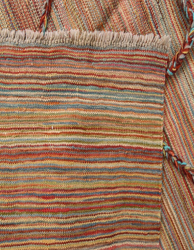 Detail image of  5' 5 x 7' 8  Hand Knotted Moroccan Wool Rug