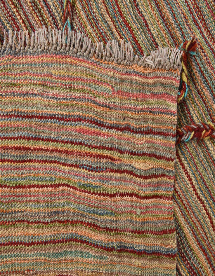 Detail image of  5' 4 x 7' 7  Hand Knotted Moroccan Wool Rug