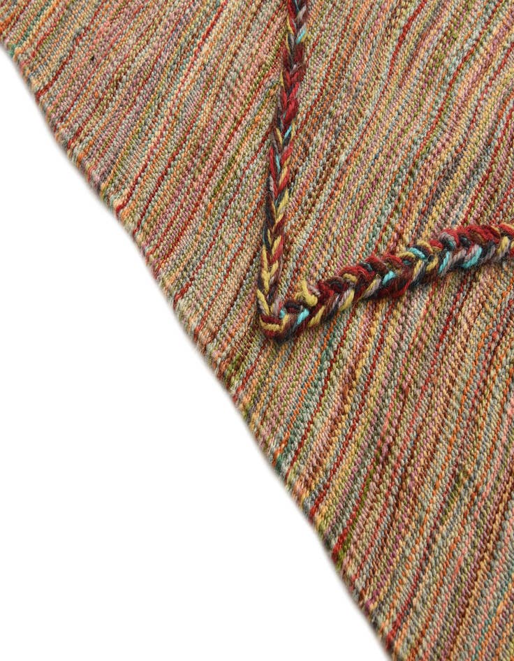 Detail image of  5' 6 x 7' 8  Hand Knotted Moroccan Wool Rug