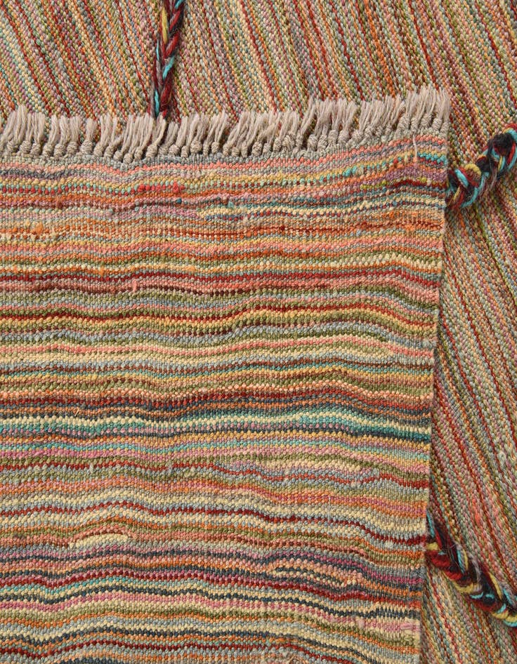 Detail image of  5' 6 x 7' 8  Hand Knotted Moroccan Wool Rug