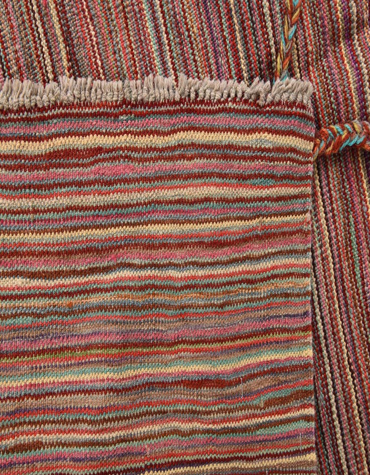 Detail image of  5' 10 x 8'  Hand Knotted Moroccan Wool Rug