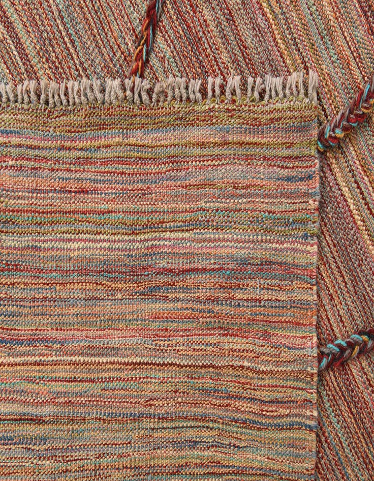 Detail image of  5' 6 x 7' 9  Hand Knotted Moroccan Wool Rug