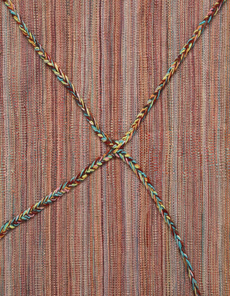 Detail image of  5' 5 x 8' 1  Hand Knotted Moroccan Wool Rug