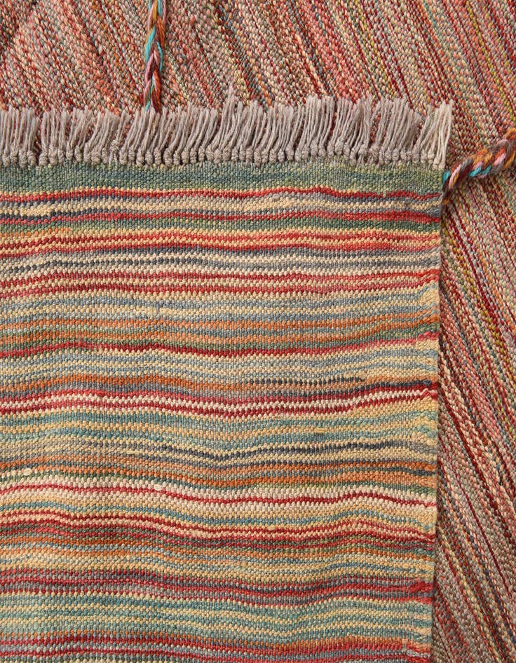 Detail image of  4' 10 x 6' 2  Hand Knotted Moroccan Wool Rug