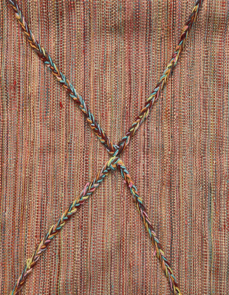 Detail image of  5' 5 x 7' 11  Hand Knotted Moroccan Wool Rug