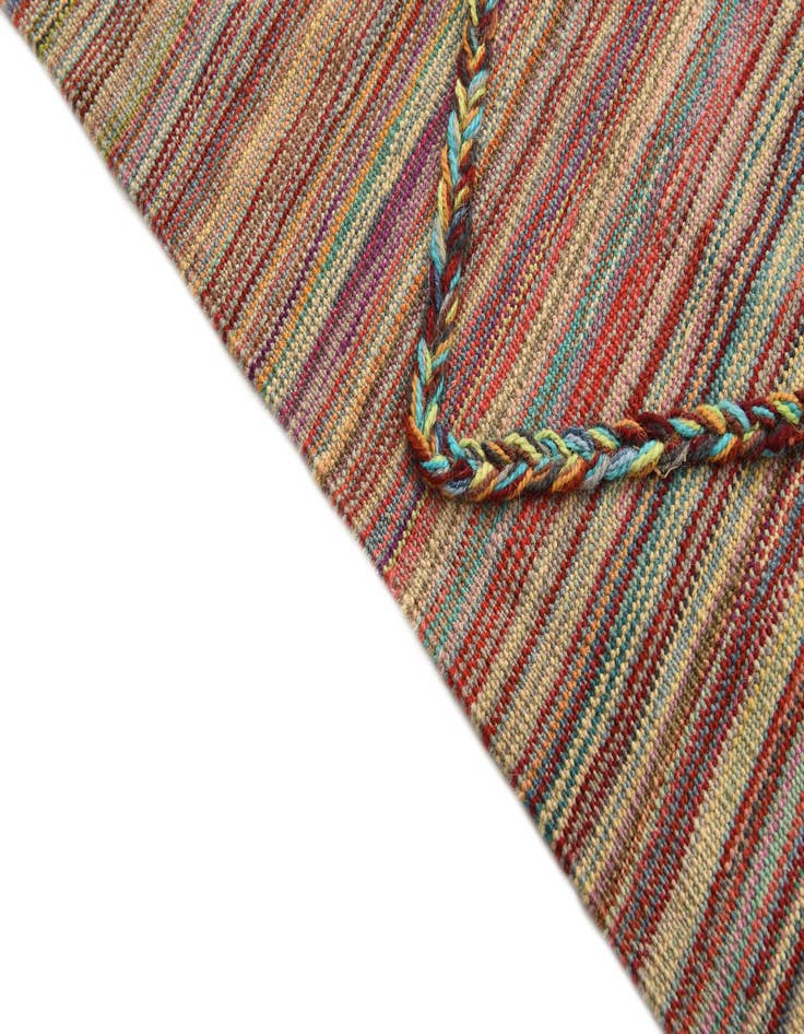 Detail image of  5' 3 x 7' 9  Hand Knotted Moroccan Wool Rug