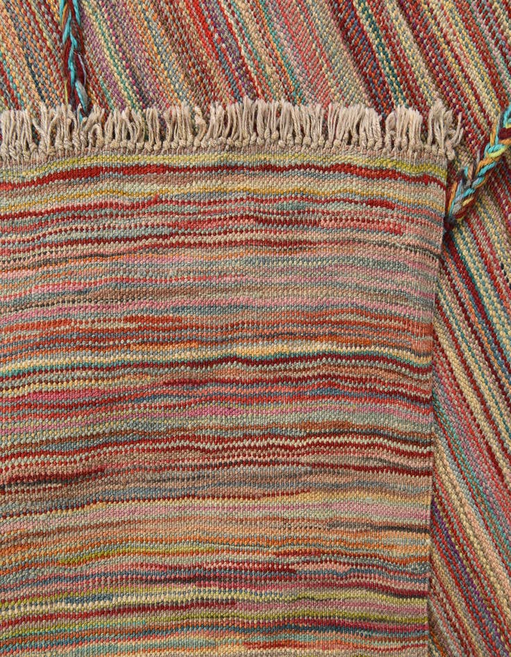 Detail image of  5' 3 x 7' 9  Hand Knotted Moroccan Wool Rug