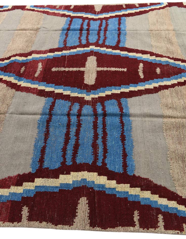 Detail image of  8' x 10' 2  Hand Knotted Moroccan Wool Rug