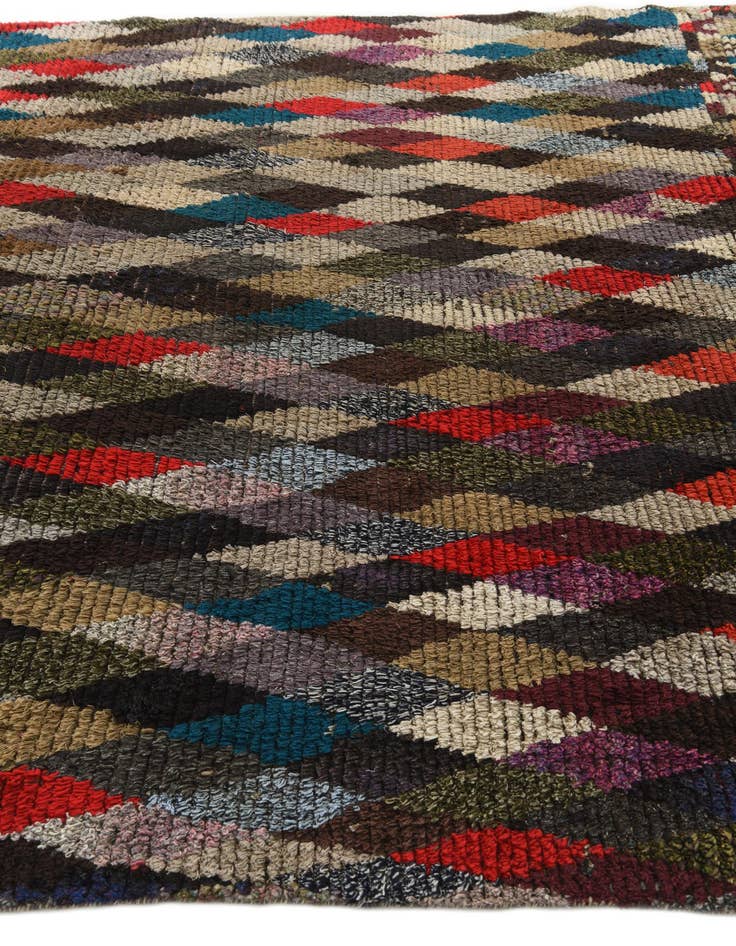 Detail image of  7' 8 x 9' 9  Hand Knotted Moroccan Wool Rug