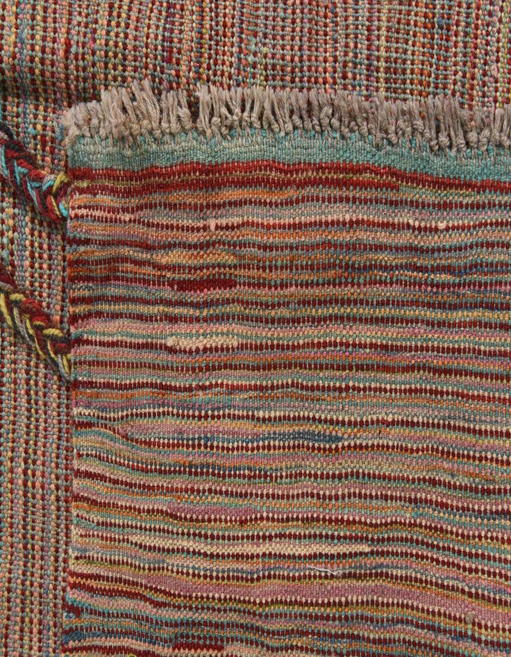 Detail image of  4' 10 x 6' 6  Hand Knotted Moroccan Wool Rug