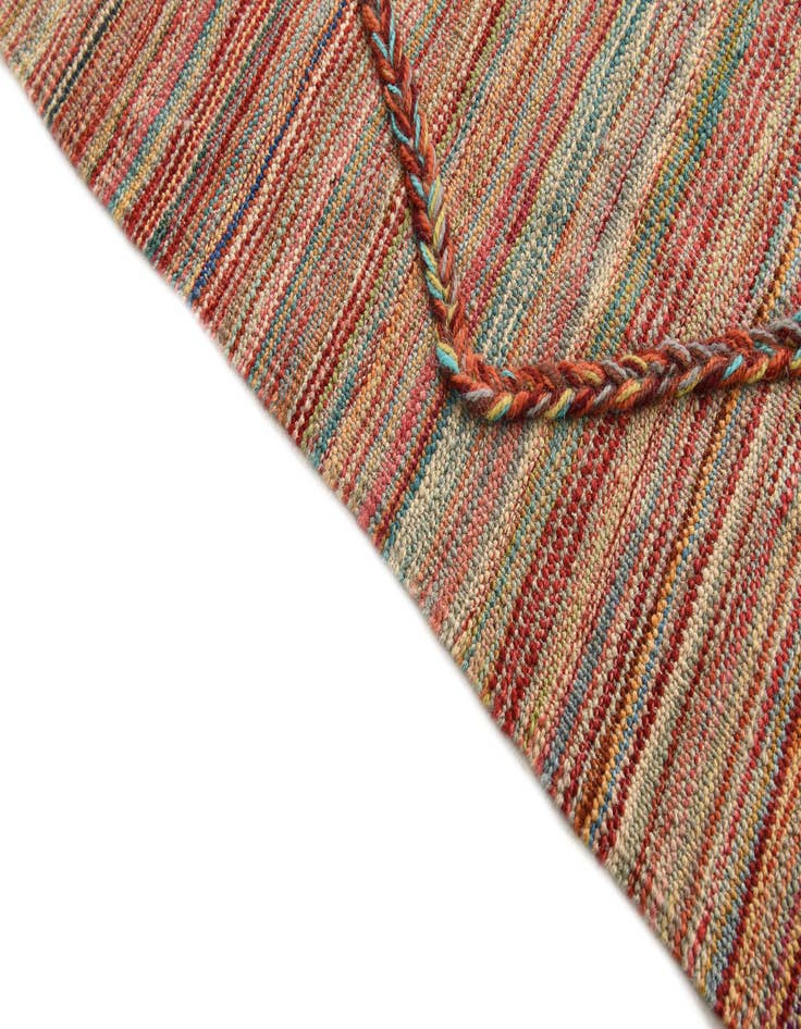 Detail image of  5' 7 x 7' 10  Hand Knotted Moroccan Wool Rug