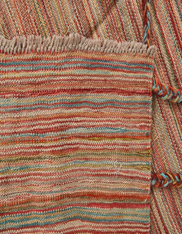 Detail image of  5' 7 x 7' 10  Hand Knotted Moroccan Wool Rug