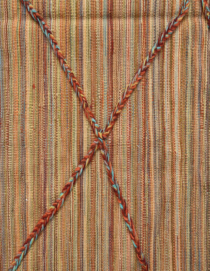 Detail image of  5' 9 x 7' 5  Hand Knotted Moroccan Wool Rug