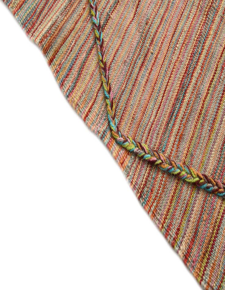 Detail image of  5' 9 x 7' 5  Hand Knotted Moroccan Wool Rug