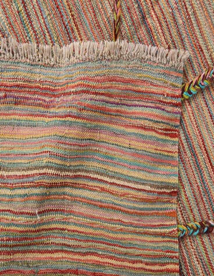 Detail image of  5' 9 x 7' 5  Hand Knotted Moroccan Wool Rug