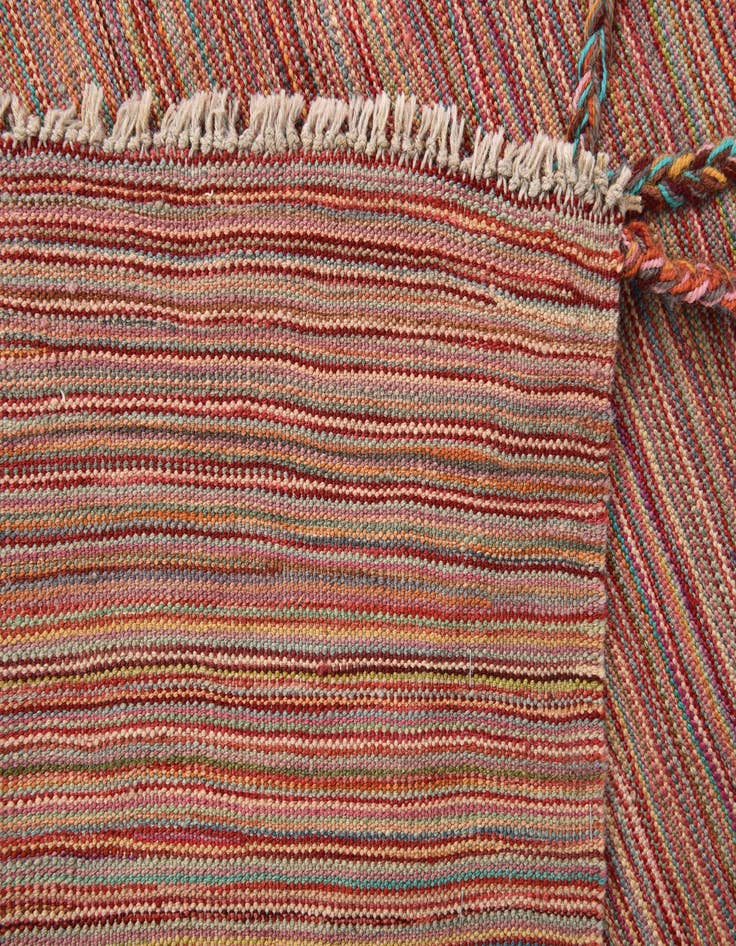 Detail image of  5' 3 x 8'  Hand Knotted Moroccan Wool Rug