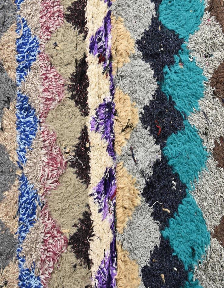 Detail image of  8' 2 x 10' 5  Hand Knotted Moroccan Wool Rug