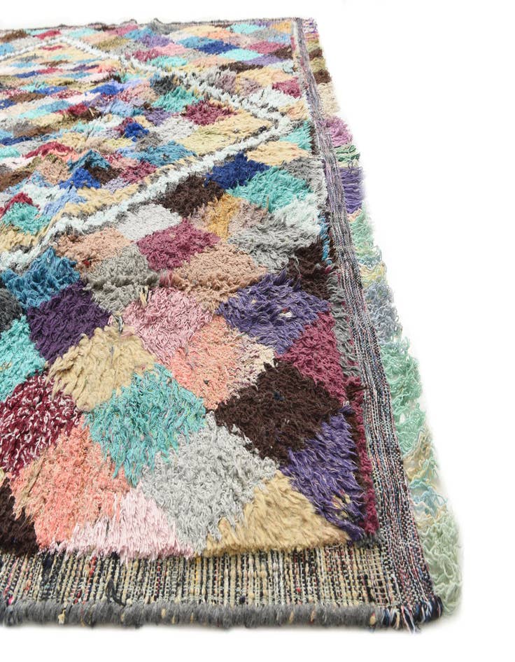Detail image of  8' 3 x 10' 8  Hand Knotted Moroccan Wool Rug