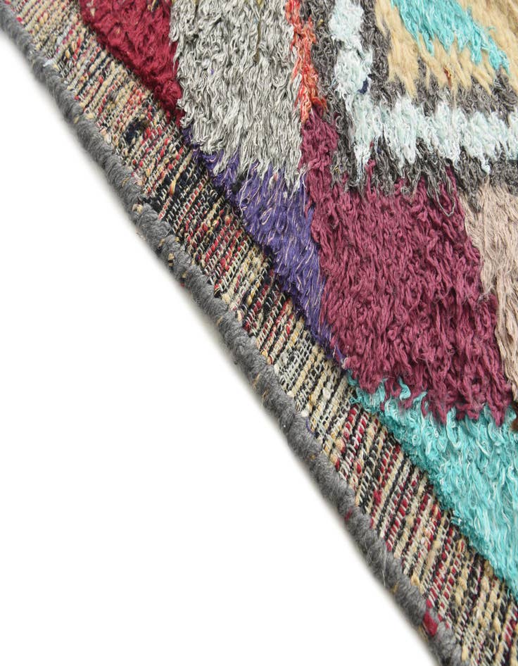 Detail image of  8' 3 x 10' 8  Hand Knotted Moroccan Wool Rug