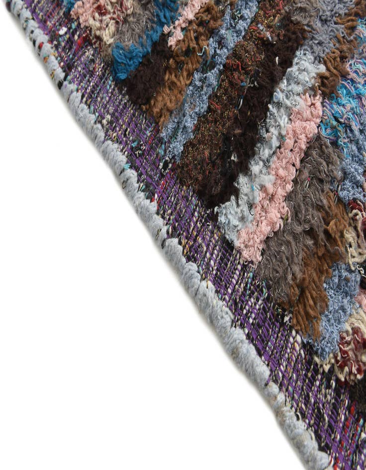 Detail image of  8' 1 x 10' 5  Hand Knotted Moroccan Wool Rug