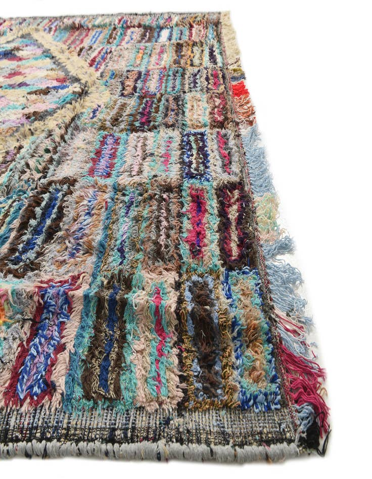 Detail image of  8' 2 x 10' 5  Hand Knotted Moroccan Wool Rug