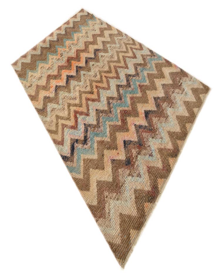 Detail image of  5' 10 x 9' 10  Hand Knotted Moroccan Wool Rug