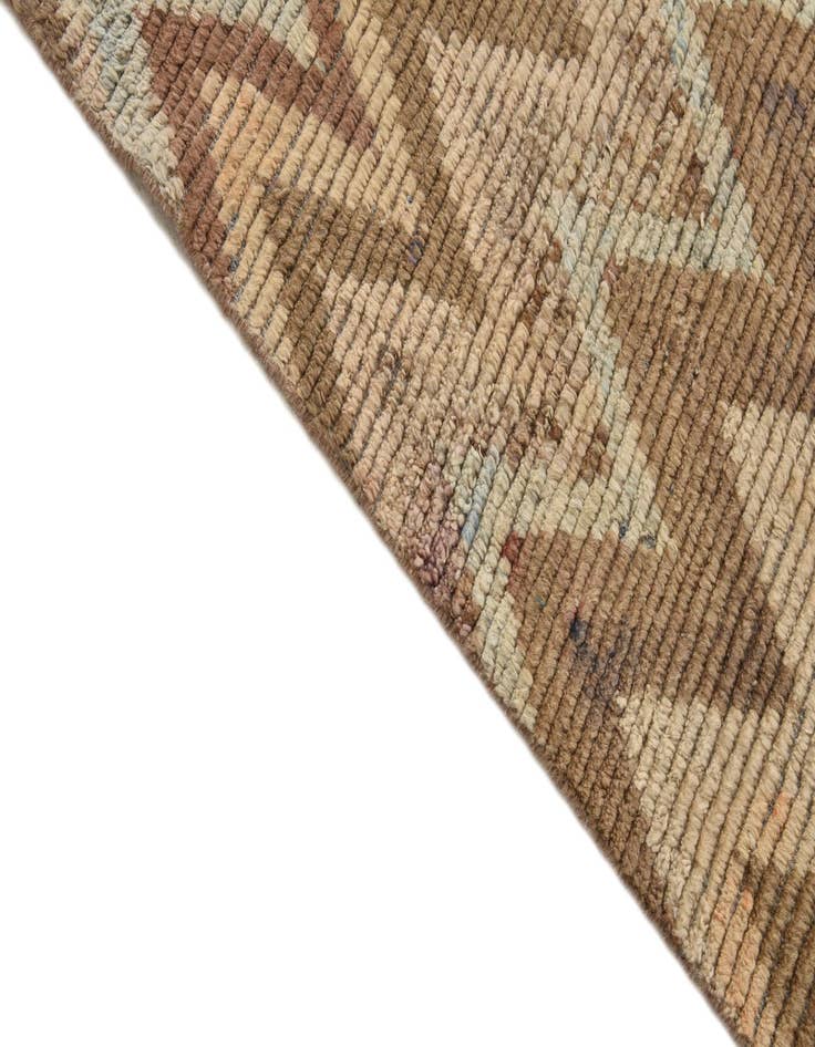 Detail image of  5' 10 x 9' 10  Hand Knotted Moroccan Wool Rug