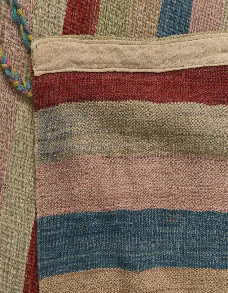 Detail image of  5' 7 x 7' 6  Hand Knotted Moroccan Wool Rug