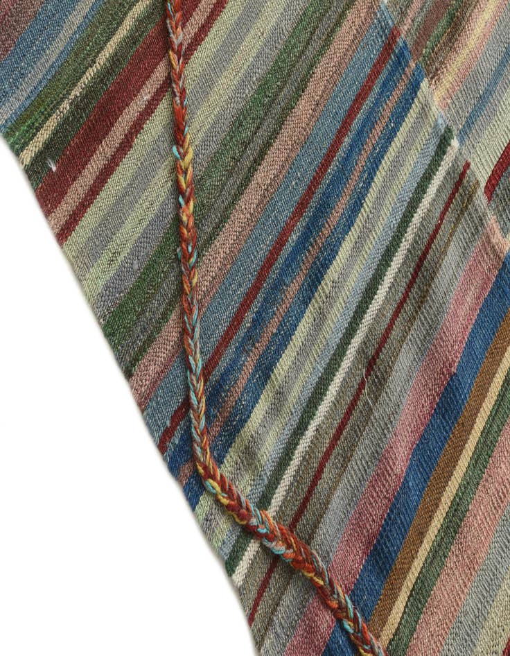 Detail image of  6' 6 x 9' 4  Hand Knotted Moroccan Wool Rug