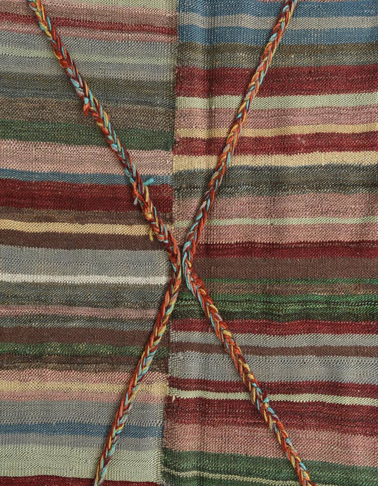 Detail image of  6' 6 x 9' 4  Hand Knotted Moroccan Wool Rug