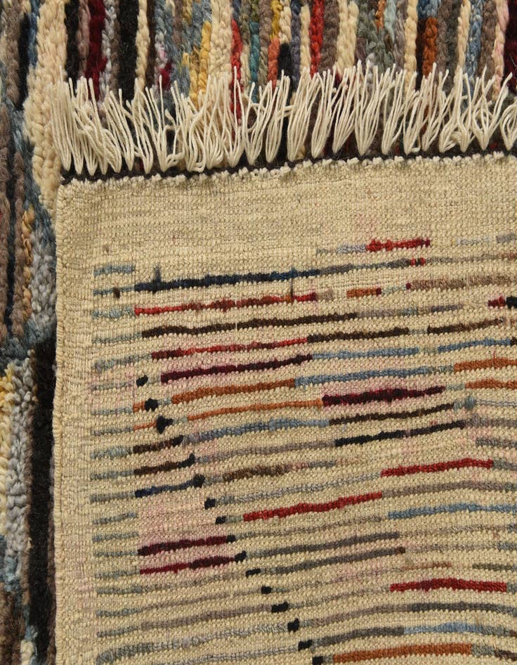 Detail image of  8' 3 x 10' 4  Hand Knotted Moroccan Wool Rug