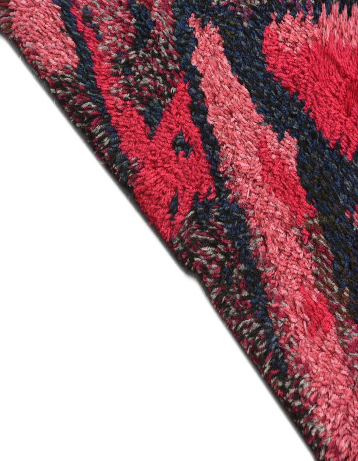 Detail image of  2' 5 x 4' 6  Hand Knotted Moroccan Wool Rug