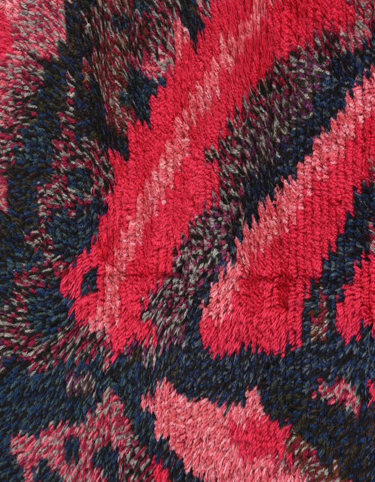 Detail image of  2' 5 x 4' 6  Hand Knotted Moroccan Wool Rug