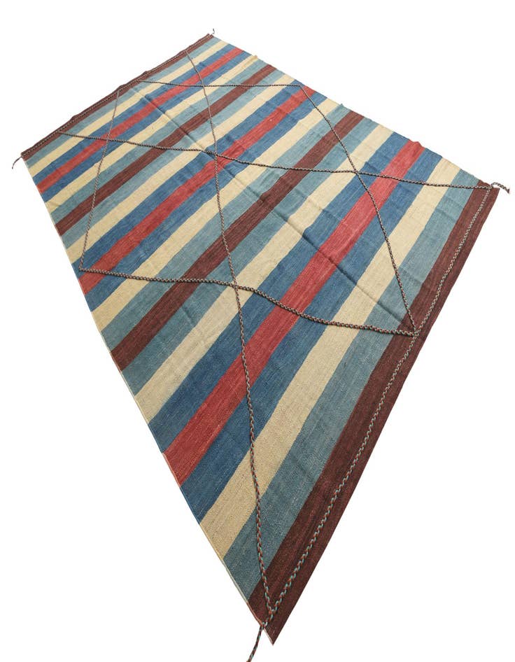 Detail image of  8' 9 x 13' 1  Hand Woven Moroccan Wool Rug