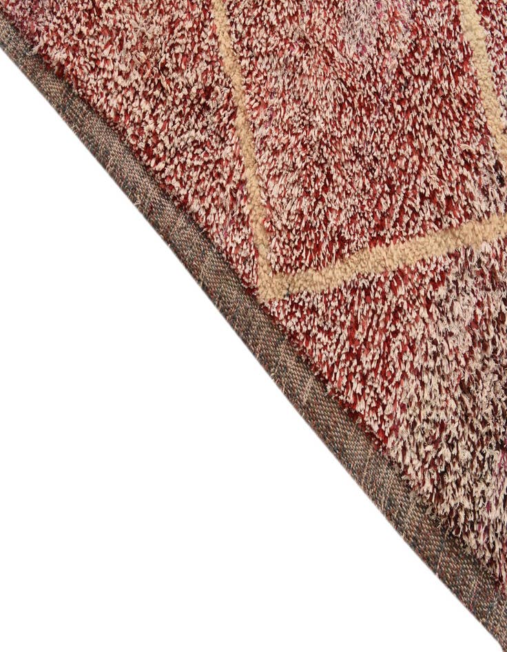 Detail image of  10' 5 x 14' 3  Hand Knotted Moroccan Wool Rug