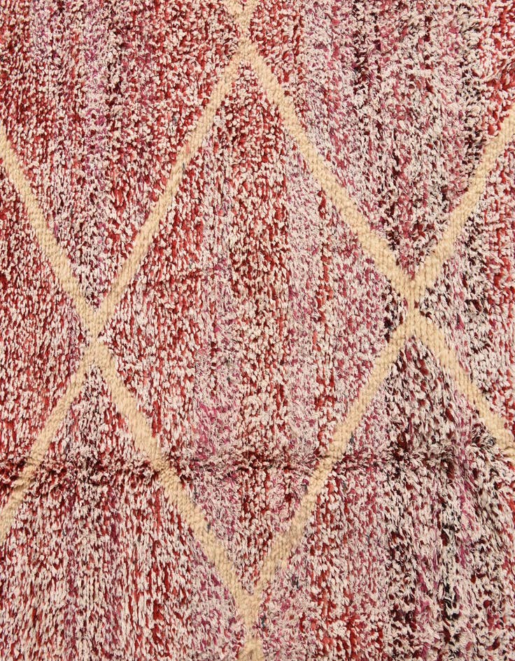 Detail image of  10' 5 x 14' 3  Hand Knotted Moroccan Wool Rug