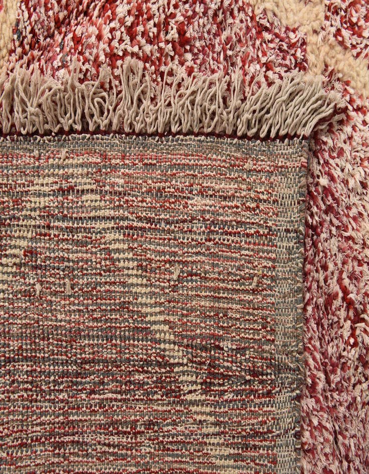 Detail image of  10' 5 x 14' 3  Hand Knotted Moroccan Wool Rug