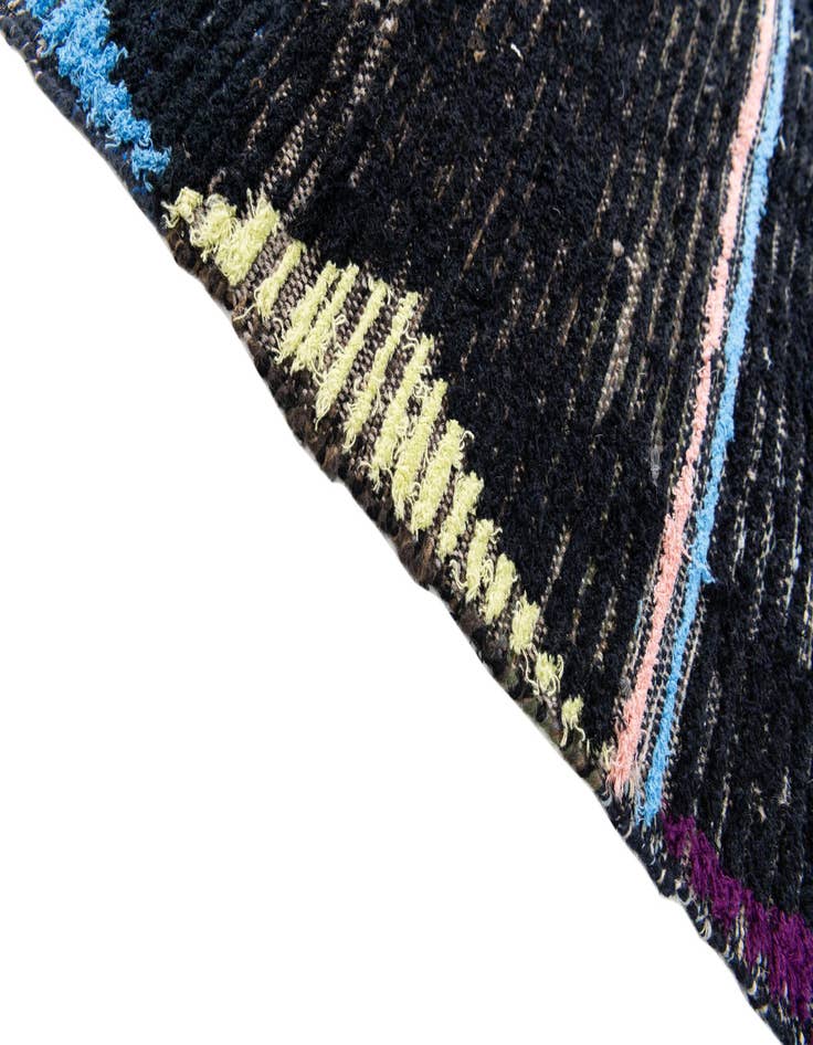 Detail image of  4' 2 x 6' 4  Hand Knotted Moroccan Wool Rug