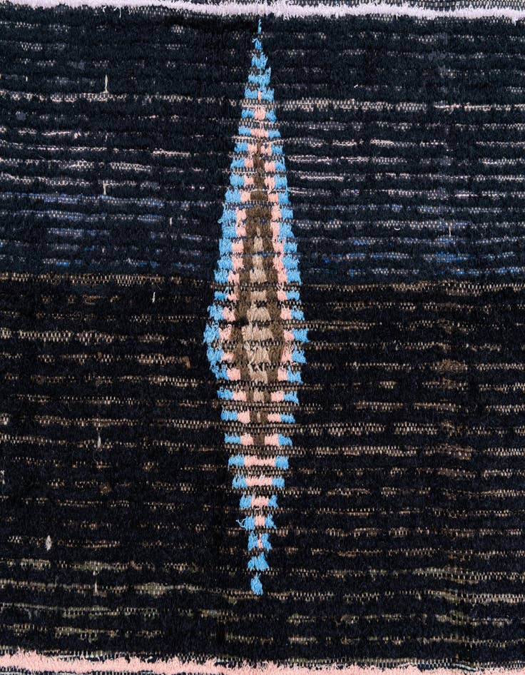 Detail image of  4' 2 x 6' 4  Hand Knotted Moroccan Wool Rug