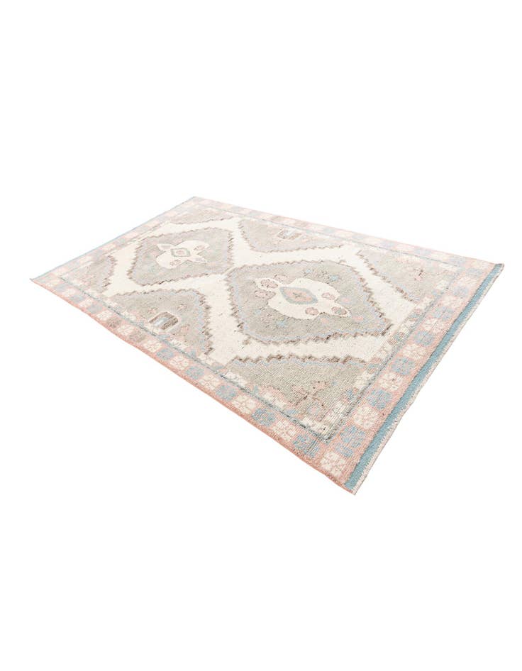 Detail image of  6' x 9' 8  Hand Knotted Moroccan Wool Rug