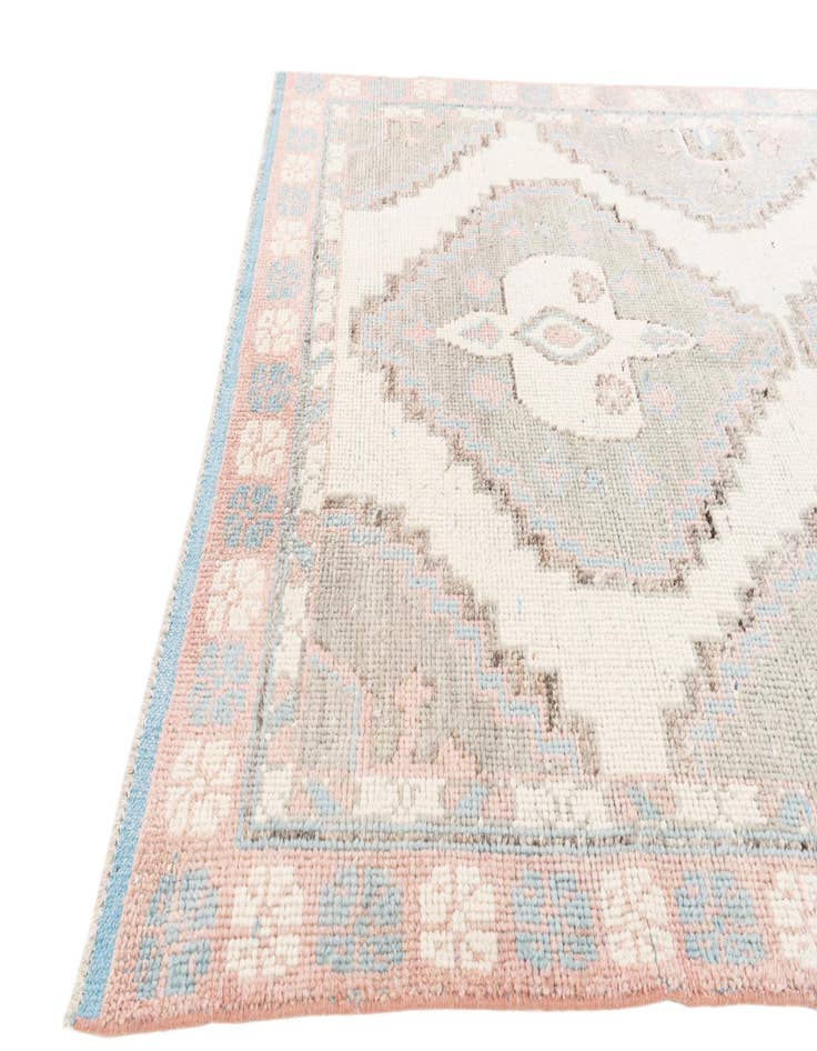 Detail image of  6' x 9' 8  Hand Knotted Moroccan Wool Rug