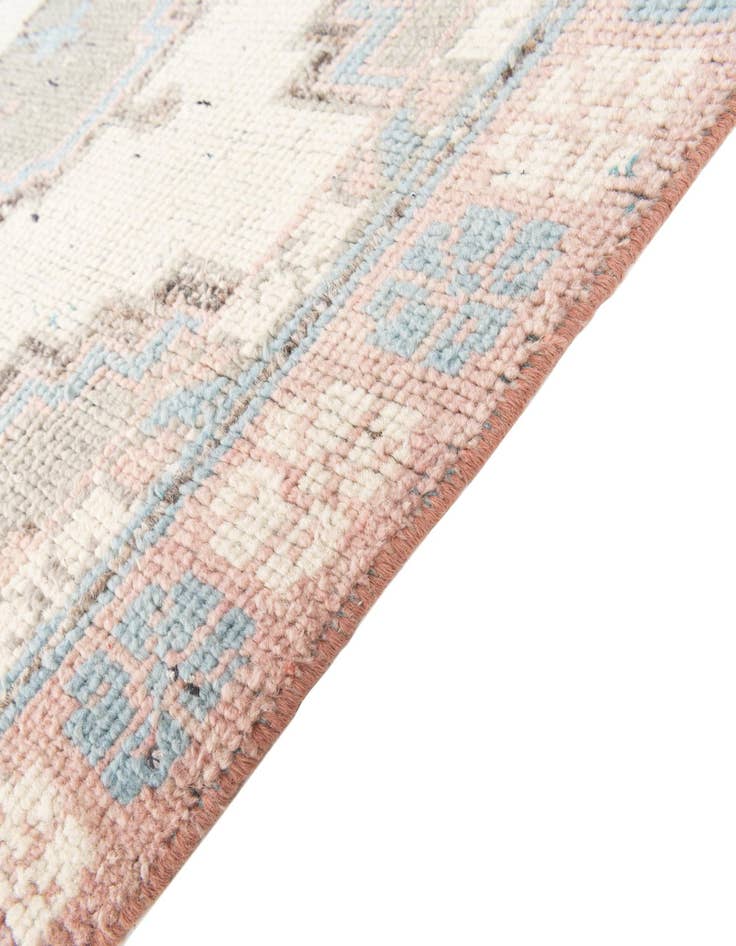 Detail image of  6' x 9' 8  Hand Knotted Moroccan Wool Rug