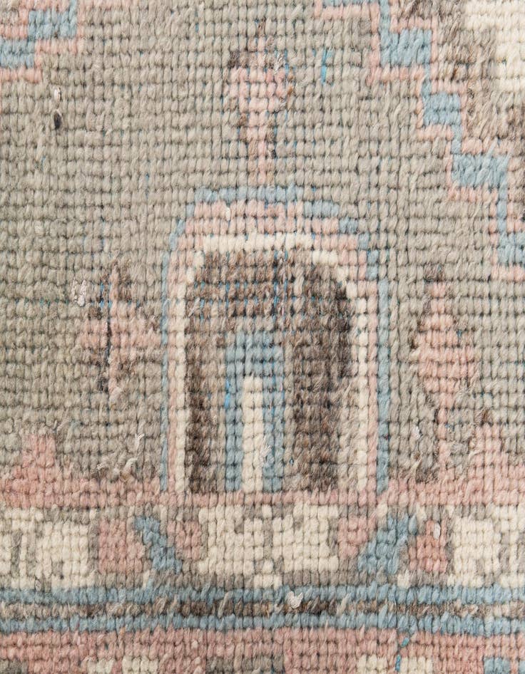 Detail image of  6' x 9' 8  Hand Knotted Moroccan Wool Rug