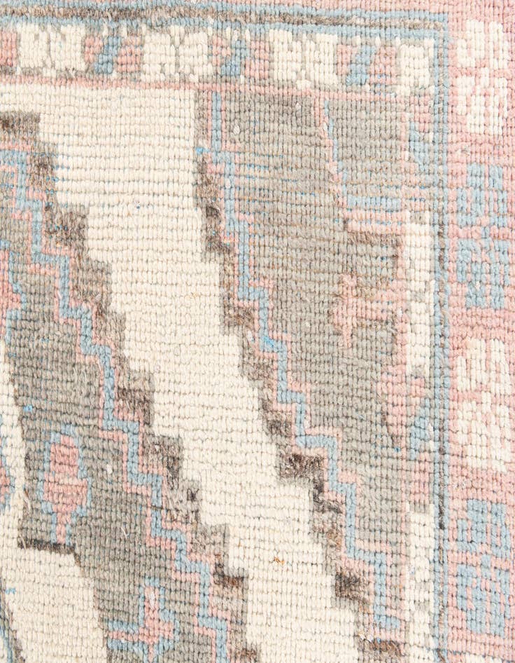 Detail image of  6' x 9' 8  Hand Knotted Moroccan Wool Rug