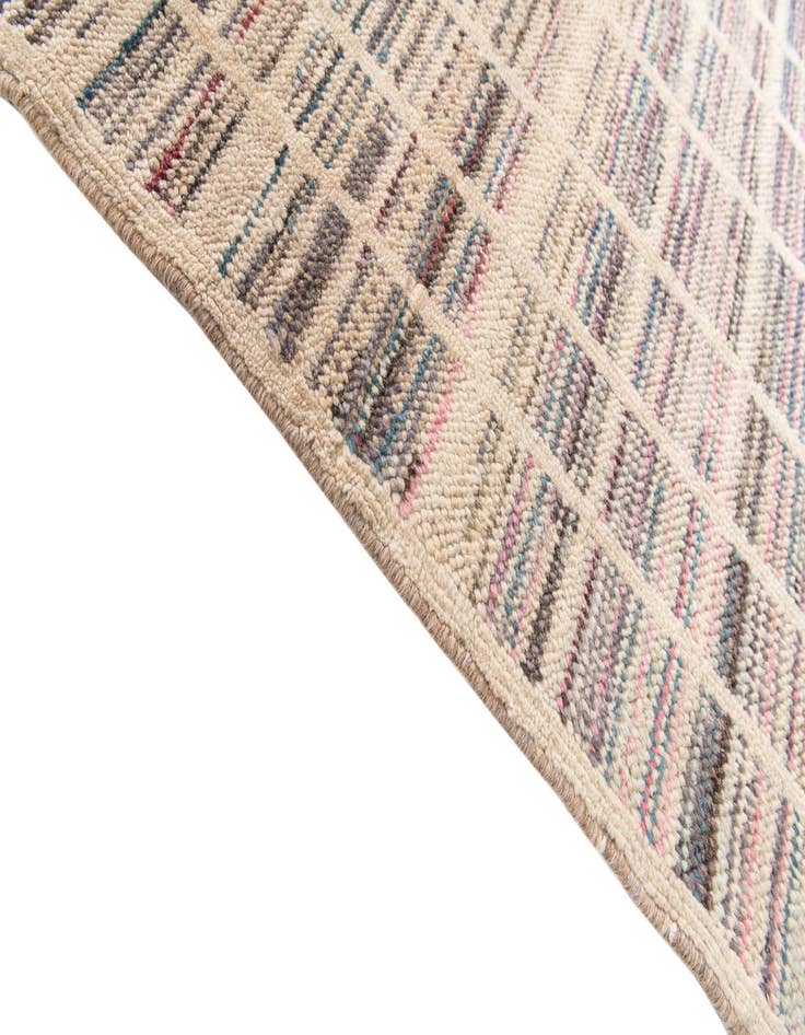 Detail image of  6' 6 x 9' 2  Hand Knotted Moroccan Wool Rug