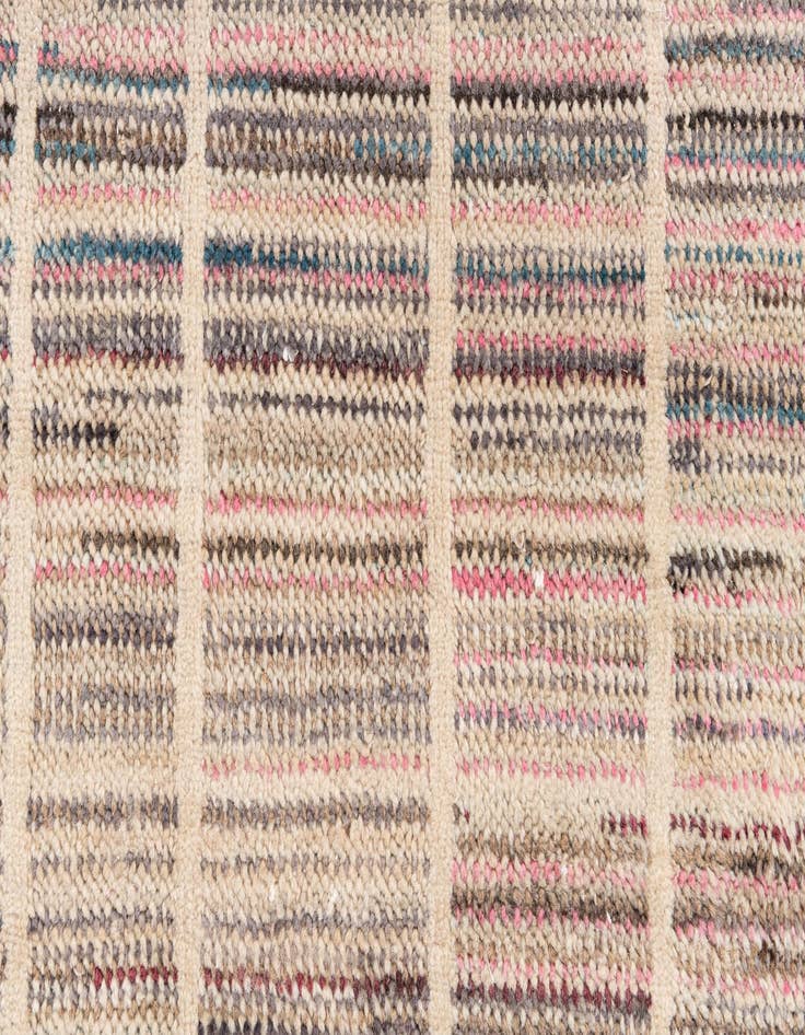 Detail image of  6' 6 x 9' 2  Hand Knotted Moroccan Wool Rug